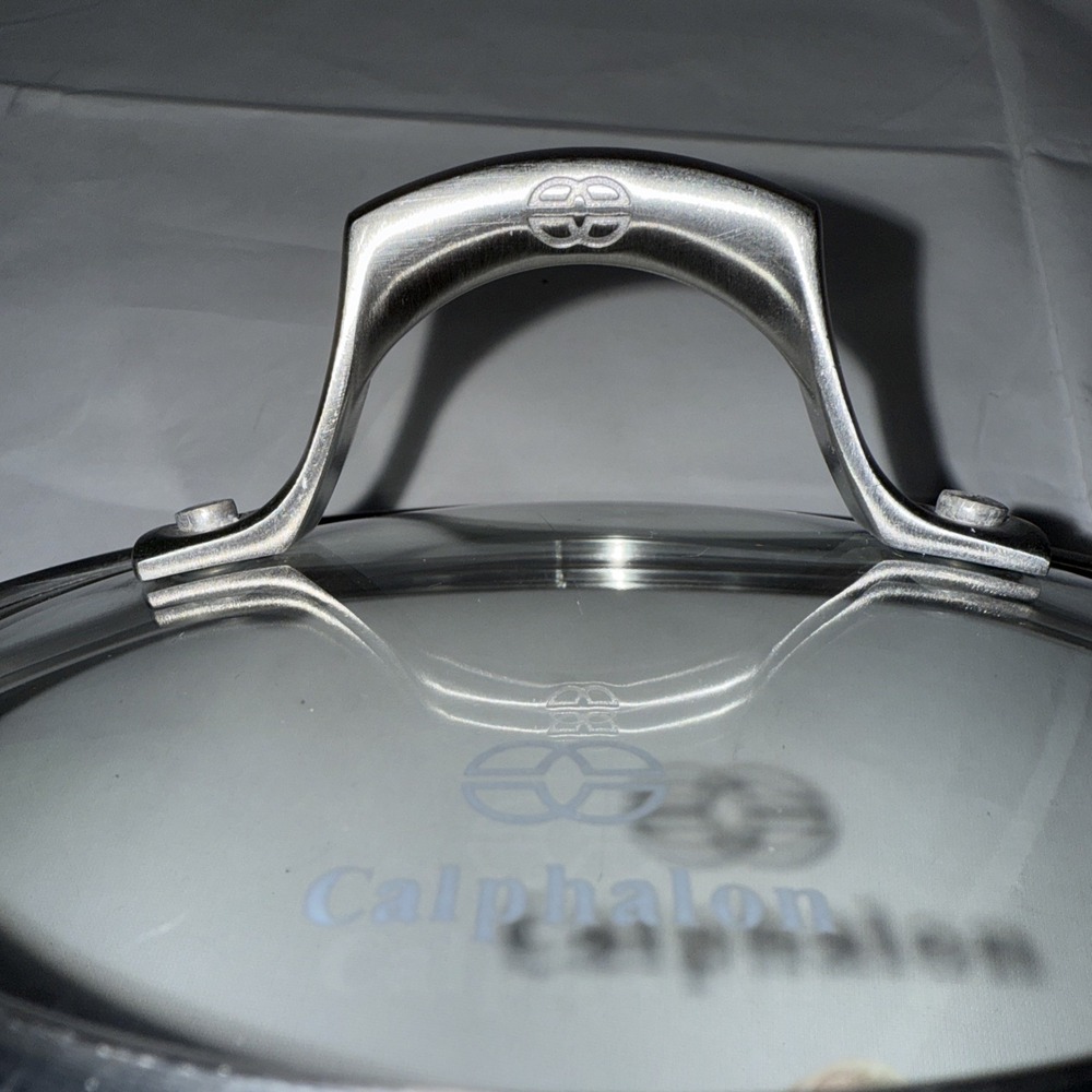 Calphalon Replacement Glass Lid for Pot Pan 7" Inner Rim, 8" Outer Rim - Picture 2 of 4